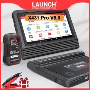 LAUNCH X431 PRO V5.0 Scanner OBD2, supporto strumento di scansione bidirezionale CANFD eDOIP, codifica ECU, strumenti diagnostici per auto FCA AutoAuth
