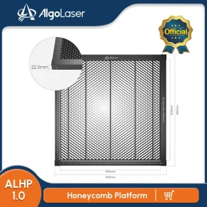 Piano di Lavoro a Nido d’Ape AlgoLaser 40x40cm in Acciaio per Laser a Fibra e CO2, Accessori per Incisori Laser