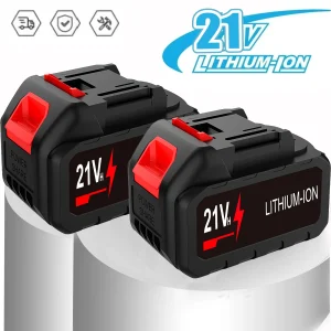 Serie di batterie agli ioni di litio di ricambio 21V 13000mAH per motosega per utensili elettrici Makita/impatto/chiave/grigatura angolare/strumento di lavaggio auto