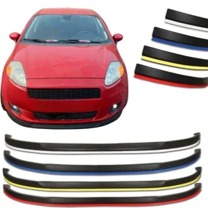 Per Fiat Punto 2 Pezzi Paraurti Anteriore Lip Body Kit Spoiler Splitter Diffusore Parti di Sintonia Professionali in Plastica ABS di Alta Qualità