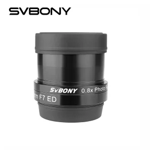 Svbony SV193 Accessorio per telescopio riduttore focale per appiattire campo da 2 pollici 0,8X per telescopio ED SV503 80/102 mm