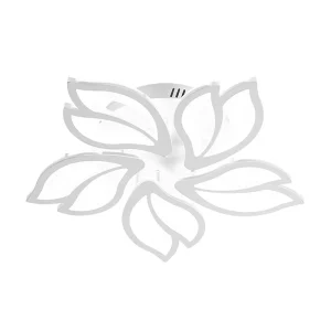 Plafoniera a LED 65W, Paralume moderno per lampade da soffitto in acrilico, Plafoniera dal design creativo a petalo per soggiorno, camera da letto