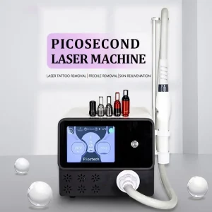 Nuova macchina laser portatile per la rimozione del tatuaggio al picosecondo Q-Switch ND Yag Micro laser per la rimozione dei pigmenti Micro laser per l’acne