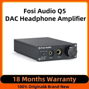(Audio Q5 DAC amplificatore per cuffie ESS9018K2M convertitore digitale-analogico USB Mini preamplificatore Stereo cuffie a doppia uscita