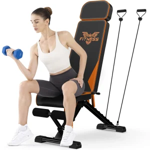 Panca pesi da allenamento regolabile esercizio completo del corpo con fasce di resistenza sollevamento pesi Sit-up Home Gym allenamenti panca pesi