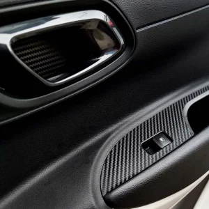 Set di finiture in vinile su misura per Hyundai̇ -İ20 İ20N – Stile carbonio opaco |     Kit avvolgimento interno a quattro porte