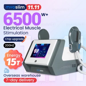 Stimolatore Muscolare Elettrico RF Myoslim e Attrezzatura per Massaggi Fitness per Modellare il Corpo, Sollevare i Glutei, Rassodare i Muscoli e Perdere Peso