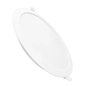 LED ATOMANT LED Pannello Rotondo Downlight 18W 220mm, Taglio 190-205mm, Bianco Freddo 6500K, 1650 lumen, Driver Integrato, Design Sottile, Basso Consumo, Ideale per Soffitto di Cucina, Bagno,