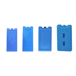 Confezione da 4 accumulatori di ghiaccio per frigorifero portatile, confezione da 4 pezzi di congelatore a piastra blu, piastra di ghiaccio per borsa termica, accumulatori di freddo con 200 ml 350 ml,