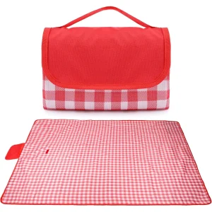 Coperta da picnic Coperta impermeabile – Coperta da picnic pieghevole da 150 x 200 cm / 2 x 2 m, tappetino da picnic da viaggio lavabile Coperta da campeggio da spiaggia per barbecue all’aperto,