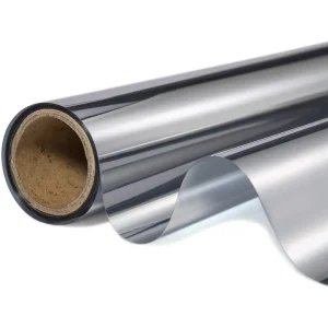 Vinile per vetri anti-UV, pellicola protettiva solare, pellicola privacy con effetto specchio, rullo adesivo anti-UV con riflessione elevata al 99%, miglior controllo del calore, adatto sia per la