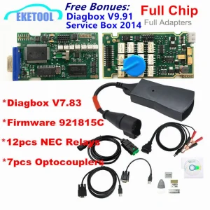 Diagbox V9.91 Chip completi Gold Edge Lexia3 PP2000 PSA XS Evolution V7.83 Lexia per Citroen/Peugeot Super Firmware 921815 C Lexia 3