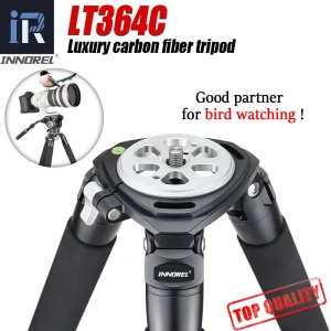 LT364C Professionale 10 Strati In Fibra di Carbonio Treppiede per Top-Livello di Birdwatching Supporto per Fotocamera 36 millimetri Tubo Gamba Max Carico £/35kg
