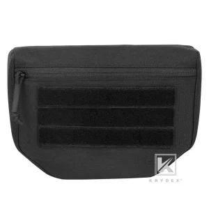 KRYDEX Tattico Nero Dangler Drop Dump Pouch Fanny Pack Borsa di Immagazzinaggio Esterna Per JPC AVS CPC APC Piastra Carrier Vest