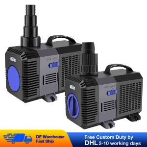 220V-240V 50Hz pompa sommergibile Ultra-silenziosa per fontana d’acqua filtro per laghetto per pesci acquario serbatoio per pesci pompa dell’acqua a frequenza variabile