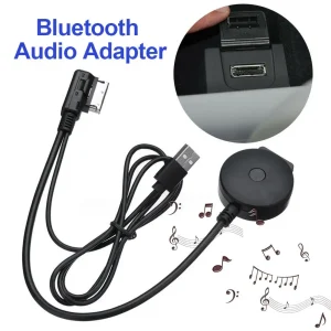 Auto Media In AMI MDI Audio Aux USB Femmina Adattatore Bluetooth Cavo Audio Per Audi A1 A3 A4L A5 A6L A8 Q3 Q5 Q7 TT