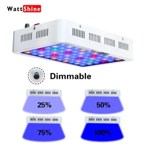 Luci per acquario a LED dimmerabili 180W 140W Luce per acquario per acquario d’acqua dolce d’acqua salata Decorazione di illuminazione di corallo per barriera corallina