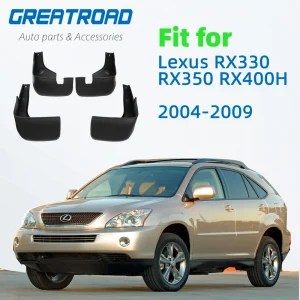 Paraspruzzi anteriori posteriori per auto per Lexus RX330 RX350 RX400H 2004-2009 paraspruzzi paraspruzzi paraspruzzi per accessori parafango