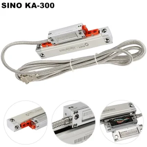 SINO KA-300 DRO Scala di vetro lineare KA300 70mm 120mm 170mm 220mm 270mm 0.005mm Reticolo ottico Righello Encoder Linea per tornio mulino