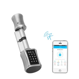Serratura a cilindro Bluetooth TT Lock password card serratura elettronica intelligente codice tastiera digitale serratura senza chiave casa Airbnb