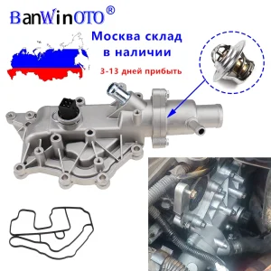 Alluminio scatola del Termostato Narghilè Liquido di Raffreddamento Presa di Misura per Renault Megane Clio Laguna Scenic Vento 2001-/ 8200561434 8200158269