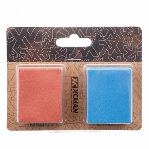 La pietra abrasiva gommosa in gomma da macinazione XCMAN rimuove la ruggine e le sbavature – Grana fine da 60 e 150-2 pezzi