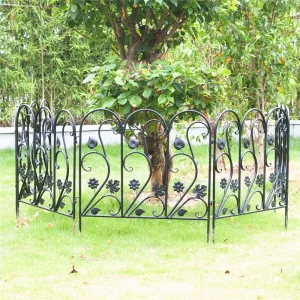 Barriera di recinzione del letto di fiore delle recinzioni del Patio del bordo del paesaggio antiruggine all’aperto decorativo del recinto del giardino 5pcs