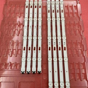Striscia di retroilluminazione a LED da 8 pezzi per Samsung UA40J6300 UE40J6300 UE40J6300AK UA40J6300AK UE40J6500 BN96-34783A 34784A V5DF-400DCA