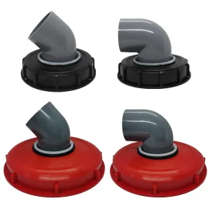 Tappo di copertura del barilotto IBC Ton con filtro in nylon con sfiato Copertura in plastica del barile Ton Tote Coperchio del serbatoio Raccordo del coperchio del respiro