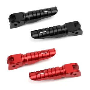 Areyourshop Per DUCATI 696 796 M1100 Scrambler 400 800 Spina Del Piede di Alluminio Passeggero Posteriore Pedane Moto Coperture pedane