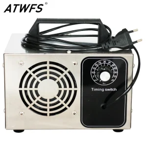ATWFS Generatore di Ozono 220v 60g Ozonizzatore Purificatore D’aria Detergente Per La Casa Trattamento Ozono Rimuovere La Formaldeide