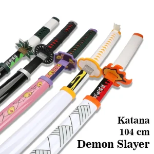 2022 Nuovo Auto-assemblaggio Ce Anime Slayer Spada Katana Cosplay Tanjiro Sanemi Zenitsu Anime Spade