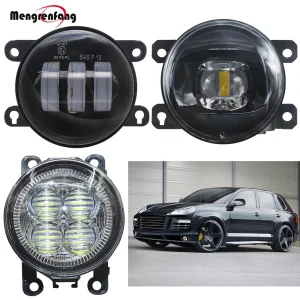 Accessori per fendinebbia con lente a LED per Porsche Cayenne 955 2002-2015 fendinebbia per paraurti anteriore per auto DRL luce di marcia diurna 12V