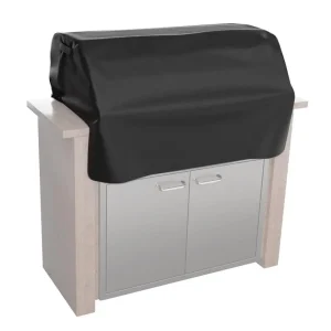 Copertura superiore per griglia per barbecue Copertura per griglia incorporata antipolvere impermeabile Panno Oxford 210D Copertura per griglia per barbecue all’aperto Accessori da campeggio