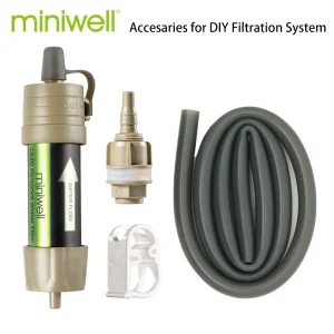Miniwell L630 Cannuccia per filtro dell’acqua per purificazione personale da campeggio per forniture di sopravvivenza o emergenza