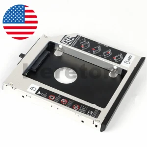 SATA a SATA 12.7mm 2nd disco rigido adattatore SSD Optibay per IBM Thinkpad T420 T520 W520 W510 T510 DVD CD-ROM baia ottica