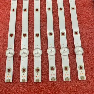 Kit 12 pezzi barra LED per 55PUS6503/12 55PUS6412 55PUS7503 55PUS6162 55PUS6262 55PUS6753 55PUS7303 55PUS6703 TPT550U1 LB55073