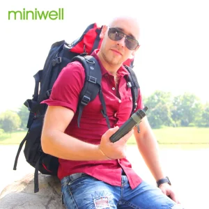 Miniwell L600 Kit Portatile per la Purificazione dell’Acqua con Cannuccia per Campeggio, Trekking, Escursionismo