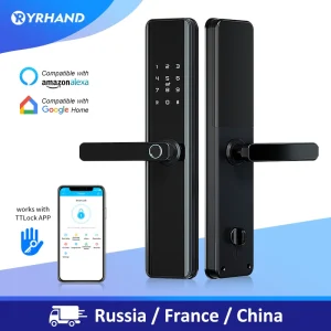 TTlock impermeabile Bluetooth Wifi impronta digitale Smart Lock codice biometrico intelligente elettronico serratura digitale