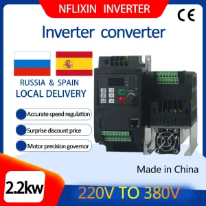 Inverter di ingresso monofase 220V, motore di uscita trifase 380V, regolatore di velocità, tipo speciale pompa acqua