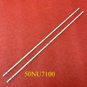 Striscia LED (2) per Samsung UE50NU7025 UE50NU7025K UN50NU7100 UE50NU7100 UE50NU7400 UN50NU7400 UE50NU7020 UE50NU7020W UE50NU7090U