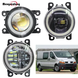 2 X Auto H11 Fendinebbia LED Halo Anello Angel Eye DRL 4000LM 12V Per Renault Trafic 2.5L L4 Diesel Turbocharged 2003 2004 2005 2006
