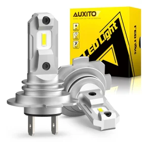 AUXITO 2 Pz 12000Lm CSP Chip LED Head Light H7 Fanless Wireless Mini Design per Auto Faro Faro Fendinebbia 6500K Bianco 12V