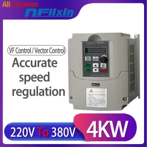 Convertitore di frequenza Per Il Motore 380V 1.5KW/2.2KW 1 Fase 220V In Ingresso a Tre di Uscita 380V 50hz/60hz AC Drive VFD Convertitore di Frequenza
