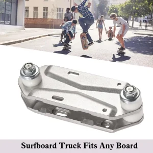 Skateboard e adattatore per binario tavola da surf camion lega resistenza all’usura alta resilienza SHR Shock adatto a qualsiasi parte di ricambio della scheda