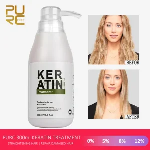 PURC cheratina trattamenti per capelli raddrizzamento capelli ricci levigante cheratina riparazione danni prodotti per la cura dei capelli 0% 5% 8% 12% formalina