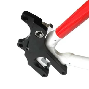 Bicicletta No Disc Frame Mount adattatore di conversione del freno a disco MTB bici da strada sedile di conversione del freno a disco per la parte della bici da ciclismo