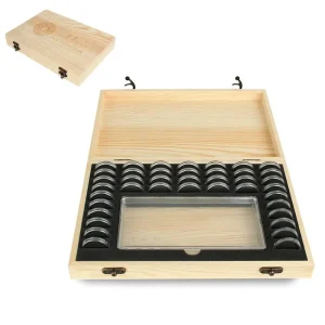 Scatola portaoggetti per banconote e monete, adatta per riporre 40 monete + 100 banconote, piccolo organizer