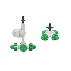 30pc Serra Croce Nebulizzazione Sprinkler Appeso Anti Gocciolamento Ugello Per Il Giardino Atomizzato Umidificante spruzzatore