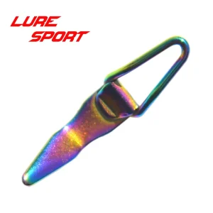 LURESPORT 12 pz 20 pz gancio in acciaio inox custode per richiamo pieghevole canna da costruzione componente riparazione canna da pesca accessorio fai da te
